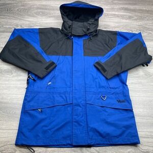Viking Tempest Jacket Mens Small Royal Blue Waterproof Windproof Winter Ski Snow